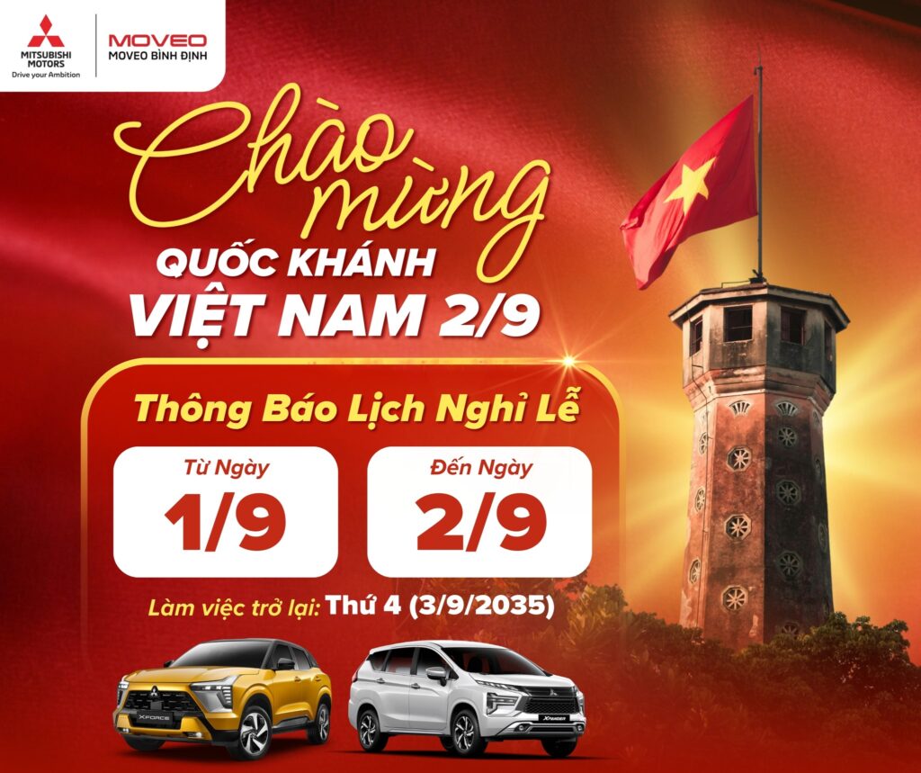 THÔNG BÁO NGHỈ LỄ QUỐC KHÁNH 2/9